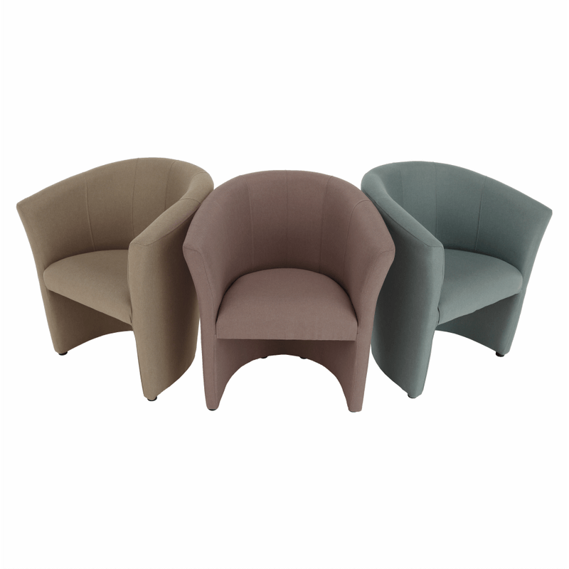 Casa si Gradina - Mobilier - Scaune si fotolii - Fotolii - Fotoliu de club, material textil bej, CUBA - Infinity.ro