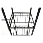 Casa si Gradina - Mobilier - Biblioteci si rafturi - Rafturi - Raft reglabil, negru, GELBAN - Infinity.ro