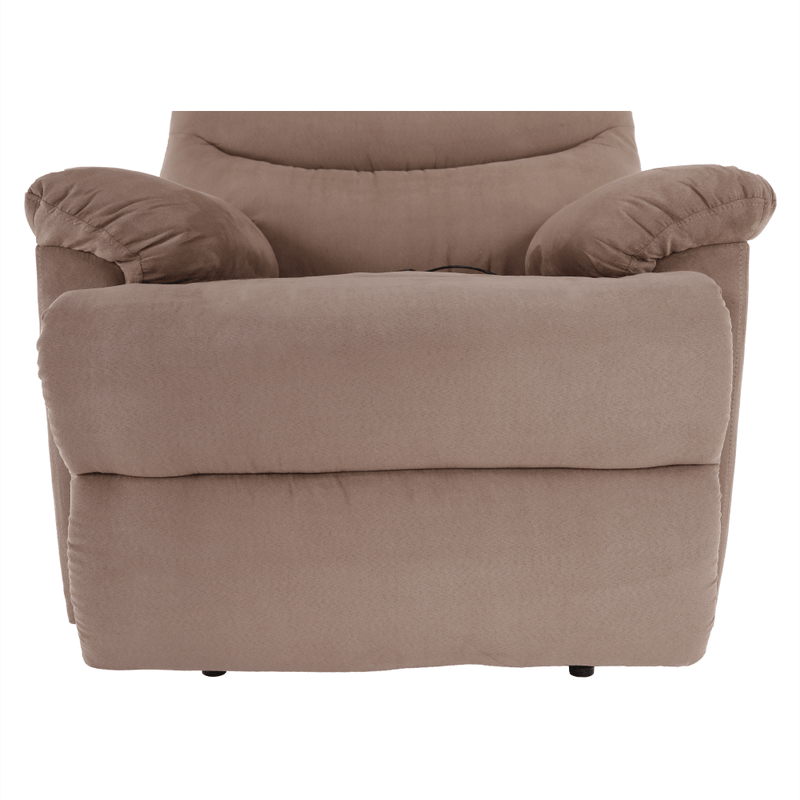 Ingrijire personala si Cosmetice - Sanatate si wellness - Articole wellness - Fotolii de masaj - Fotoliu reglabil masaj, material textil grej TAUPE, LAMBERT - Infinity.ro