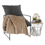 Casa si Gradina - Mobilier - Scaune si fotolii - Fotolii - Fotoliu modern, gri/negru, DEKER - Infinity.ro