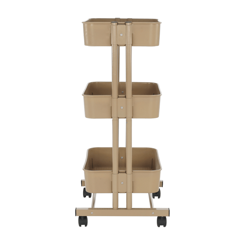 Casa si Gradina - Mobilier - Biblioteci si rafturi - Etajere - Etajera mobila, sampanie, VERNON - Infinity.ro