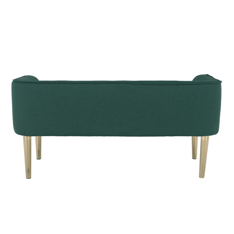 Casa si Gradina - Mobilier - Canapele si coltare - Banchete - Banca, smarald/gold crom-auriu, HELNA - Infinity.ro