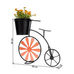 Casa si Gradina - Gradinarit si plante - Plante si ghivece - Ghivece si suporturi - Ghiveci RETRO in forma de bicicleta, visiniu / negru, SEMIL - Infinity.ro