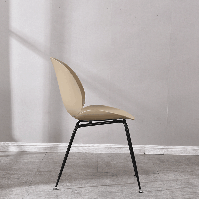Casa si Gradina - Mobilier - Scaune si fotolii - Scaune - Scaun, bej / negru, plastic / metal, SONAIA - Infinity.ro