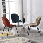 Casa si Gradina - Mobilier - Scaune si fotolii - Scaune - Scaun, visiniu / negru, plastic / metal, SONAIA - Infinity.ro