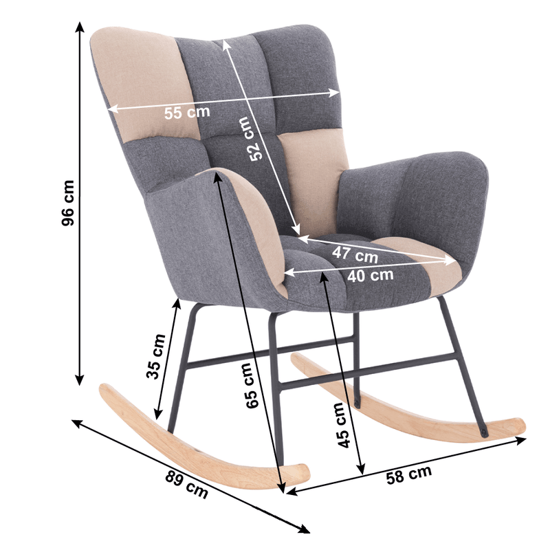 Casa si Gradina - Mobilier - Scaune si fotolii - Scaune - Scaun de design tesatura bej, KOMODO - Infinity.ro