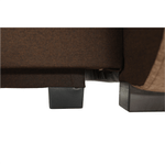 Casa si Gradina - Mobilier - Canapele si coltare - Coltare - Coltar extensibil, ciocolatiu/maro deschis, BOLIVIA - Infinity.ro