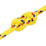 Casa si Gradina - Constructii - Feronerie si accesorii - Sfoara si lanturi - Franghie de barca, galben, 8 mm, 50 m, polipropilena - Infinity.ro