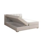 Casa si Gradina - Mobilier - Paturi si accesorii - Paturi - Pat boxspring 180x200, gri deschis, RIANA KOMFORT - Infinity.ro