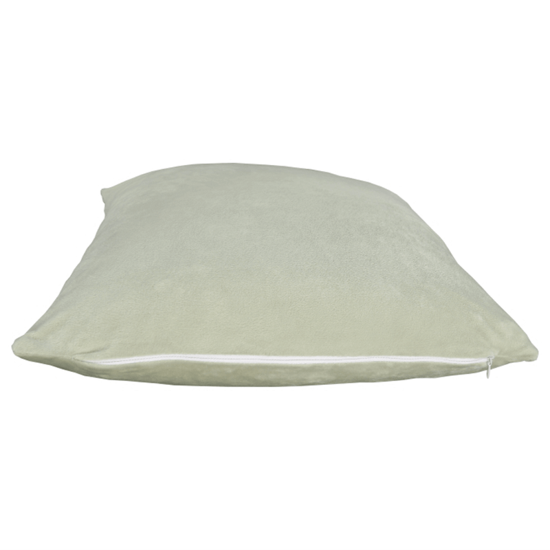 Casa si Gradina - Textile si covoare - Perne si pilote - Perne - Perna, material textil de catifea verde deschis, 60x60, OLAJA TIPUL 14 - Infinity.ro