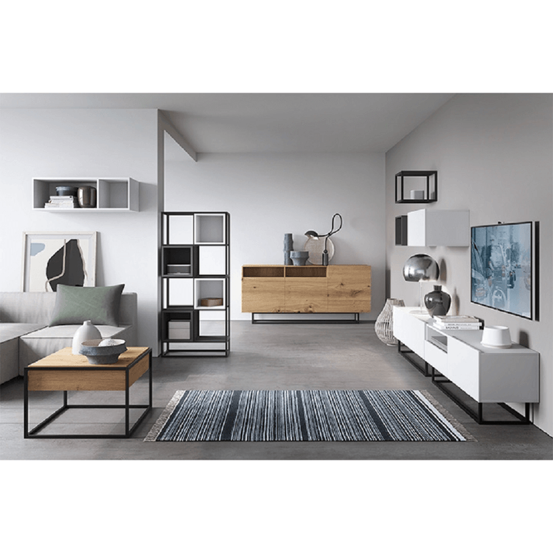 Casa si Gradina - Mobilier - Comode si corpuri - Comode - Comoda, grafit/negru, SPRING EK180 - Infinity.ro