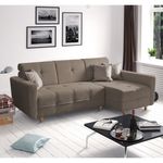 Casa si Gradina - Mobilier - Canapele si coltare - Coltare - Coltar, maro/maro deschis, dreapta, HAKAN - Infinity.ro