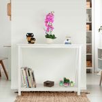 Casa si Gradina - Mobilier - Mese si birouri - Masute de cafea - Masuta tip consola, alb, SONET - Infinity.ro
