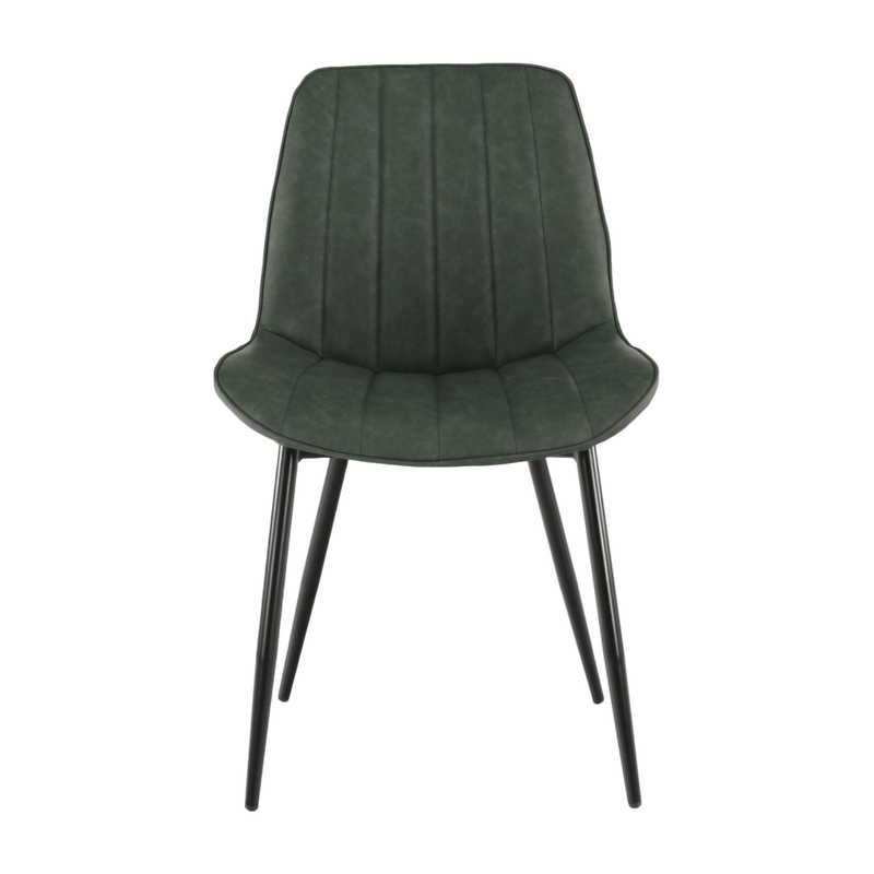 Casa si Gradina - Mobilier - Scaune si fotolii - Scaune - Scaun, verde/negru, HAZAL - Infinity.ro