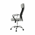 Casa si Gradina - Mobilier - Scaune si fotolii - Fotolii - Fotoliu de birou, gri/negru, FABRY NEW - Infinity.ro
