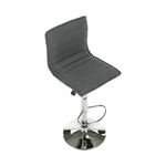 Casa si Gradina - Mobilier - Scaune si fotolii - Scaune - Scaun bar, gri/crom, PINAR - Infinity.ro