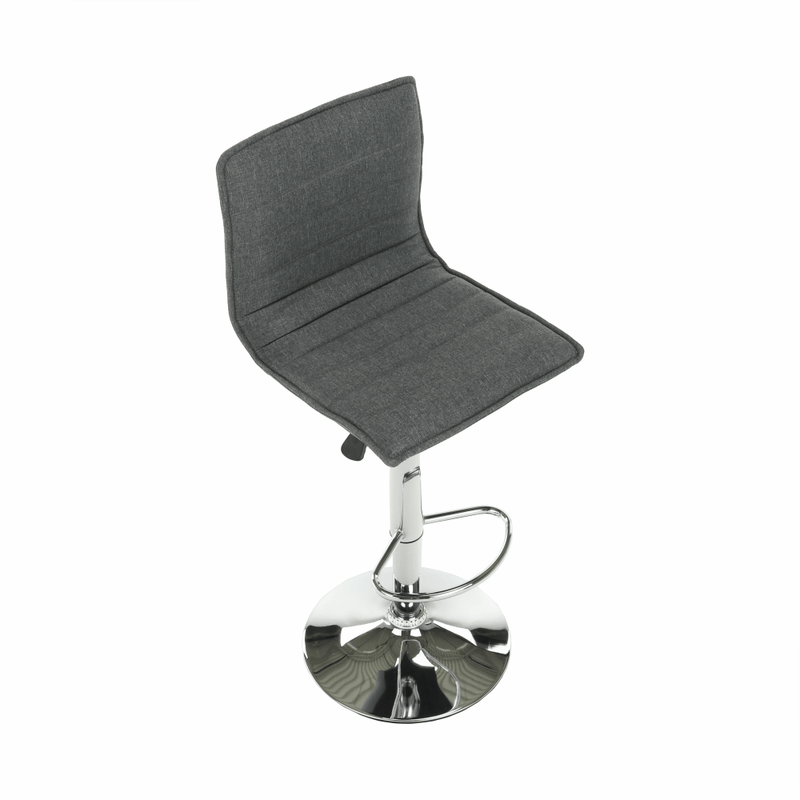 Casa si Gradina - Mobilier - Scaune si fotolii - Scaune - Scaun bar, gri/crom, PINAR - Infinity.ro
