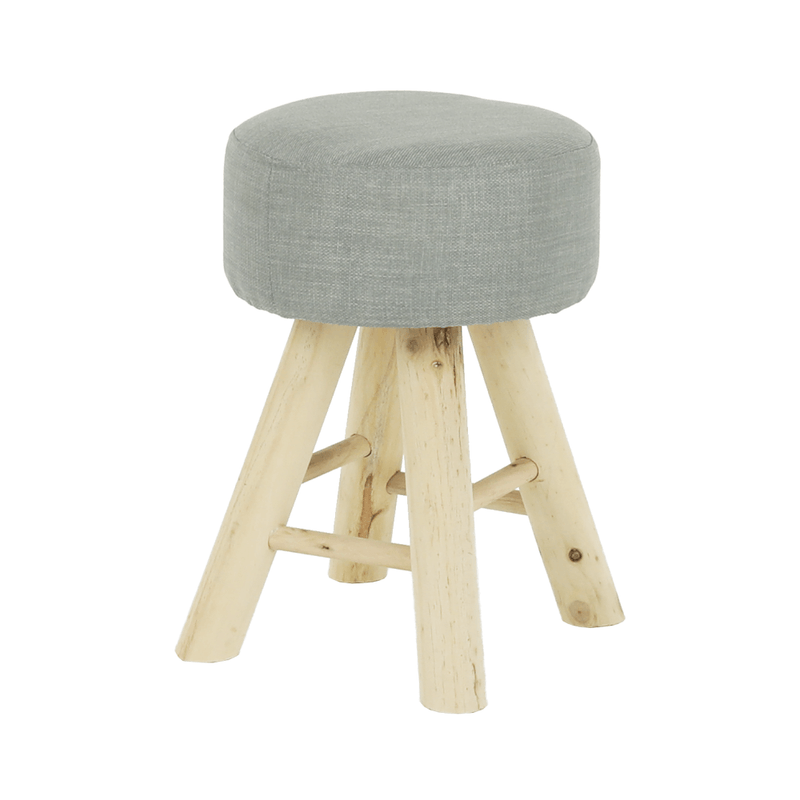 Casa si Gradina - Mobilier - Scaune si fotolii - Tabureti - Taburet, gri deschis/natural, KIKO - Infinity.ro