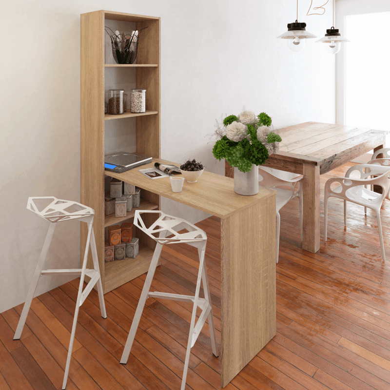Casa si Gradina - Mobilier - Mese si birouri - Birouri - Masa (birou) multifunctionala, stejar sonoma, 125x50 cm, JASMIN - Infinity.ro