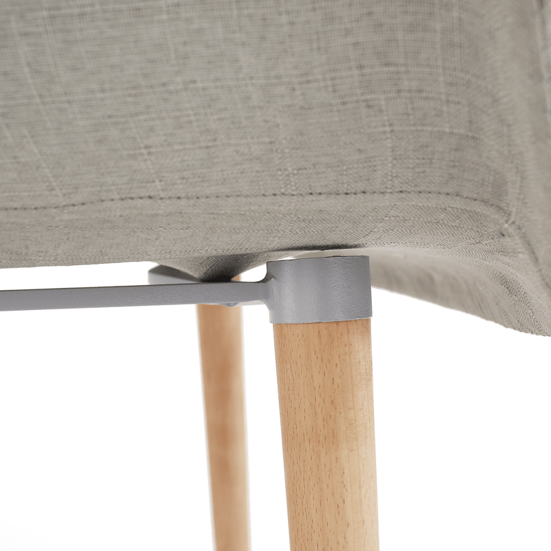 Casa si Gradina - Mobilier - Scaune si fotolii - Fotolii - Fotoliu de design, gri/fag, KADIR NEW TIP 4 - Infinity.ro
