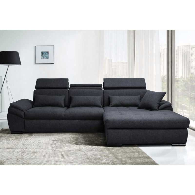 Casa si Gradina - Mobilier - Canapele si coltare - Canapele - Canapea, gri, model dreapta, NATIK NEW - Infinity.ro