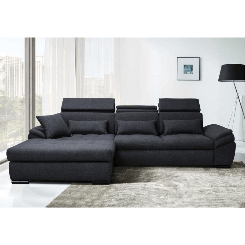Casa si Gradina - Mobilier - Canapele si coltare - Canapele - Canapea, gri, model stanga, NATIK NEW - Infinity.ro