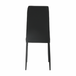 Casa si Gradina - Mobilier - Scaune si fotolii - Scaune - Scaun bucatarie, maro inchis/negru, ENRA - Infinity.ro