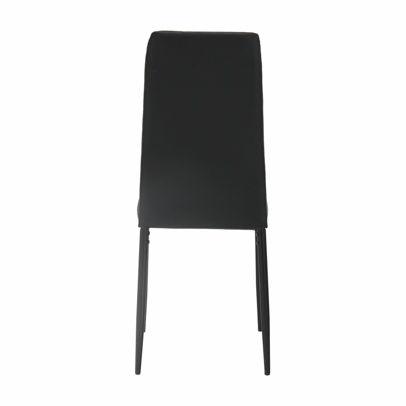 Casa si Gradina - Mobilier - Scaune si fotolii - Scaune - Scaun bucatarie, maro inchis/negru, ENRA - Infinity.ro