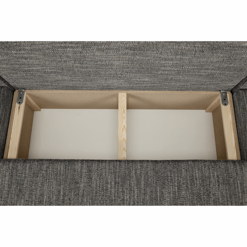 Casa si Gradina - Mobilier - Canapele si coltare - Coltare - Coltar reversibil, alb/gri maroniu, ESSEN - Infinity.ro