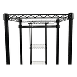 Casa si Gradina - Mobilier - Biblioteci si rafturi - Rafturi - Raft reglabil, negru, GELBAN - Infinity.ro