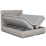 Casa si Gradina - Mobilier - Paturi si accesorii - Paturi - Pat boxspring, bej, 180x200, ESHLY - Infinity.ro