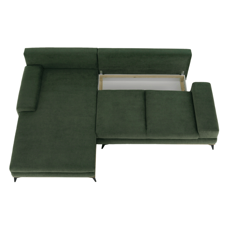 Casa si Gradina - Mobilier - Canapele si coltare - Canapele - Canapea, verde, model stanga, SELBY - Infinity.ro