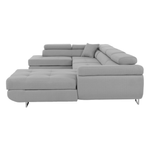 Casa si Gradina - Mobilier - Canapele si coltare - Coltare - Coltar, gri deschis, model stanga, AMARETO U - Infinity.ro