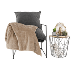 Casa si Gradina - Mobilier - Scaune si fotolii - Fotolii - Fotoliu modern, gri/negru, DEKER - Infinity.ro