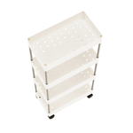 Casa si Gradina - Mobilier - Biblioteci si rafturi - Etajere - Etajera mobila, alb, DALEM - Infinity.ro
