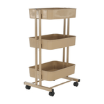 Casa si Gradina - Mobilier - Biblioteci si rafturi - Etajere - Etajera mobila, sampanie, VERNON - Infinity.ro