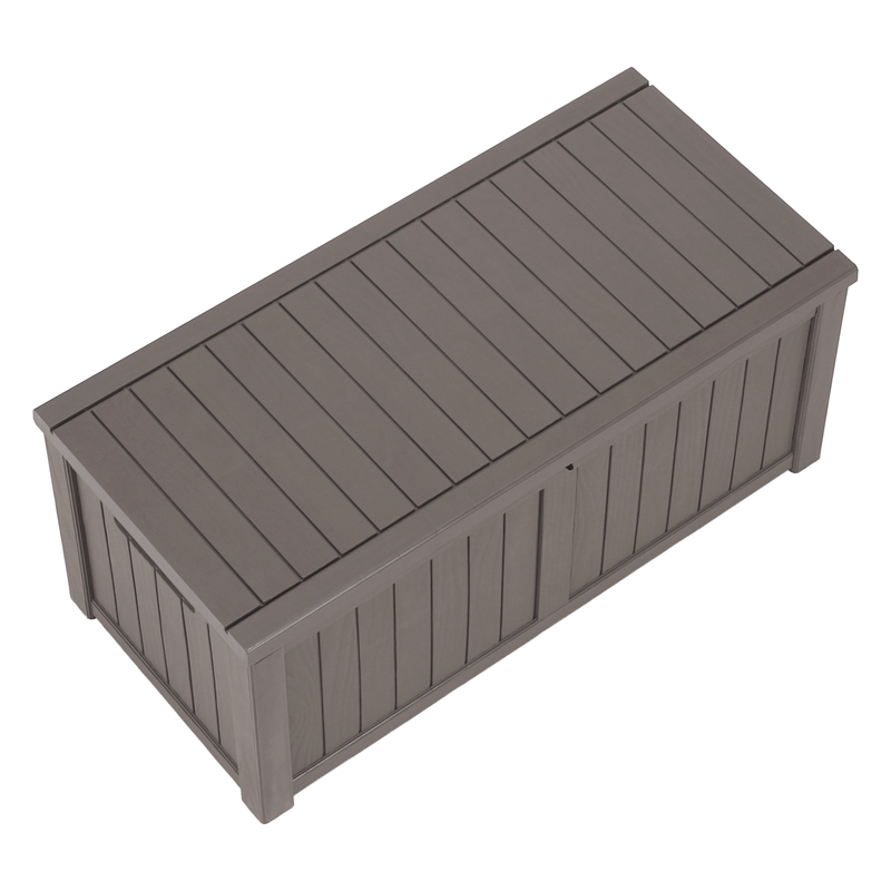 Casa si Gradina - Mobilier - Organizare si depozitare - Cutii depozitare - Cutie depozitare gradina, gri, BABUL - Infinity.ro