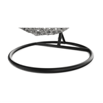 Casa si Gradina - Gradina si terasa - Mobilier exterior - Scaune si sezlonguri gradina - Scaun suspendat gri / negru / maro, NEUL - Infinity.ro