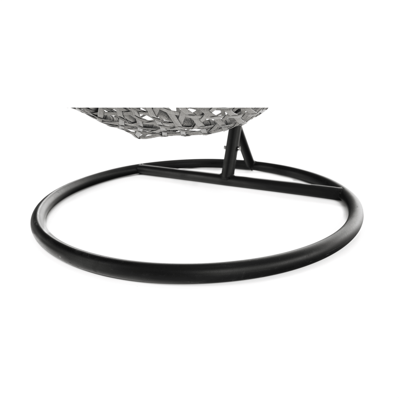 Casa si Gradina - Gradina si terasa - Mobilier exterior - Scaune si sezlonguri gradina - Scaun suspendat gri / negru / maro, NEUL - Infinity.ro