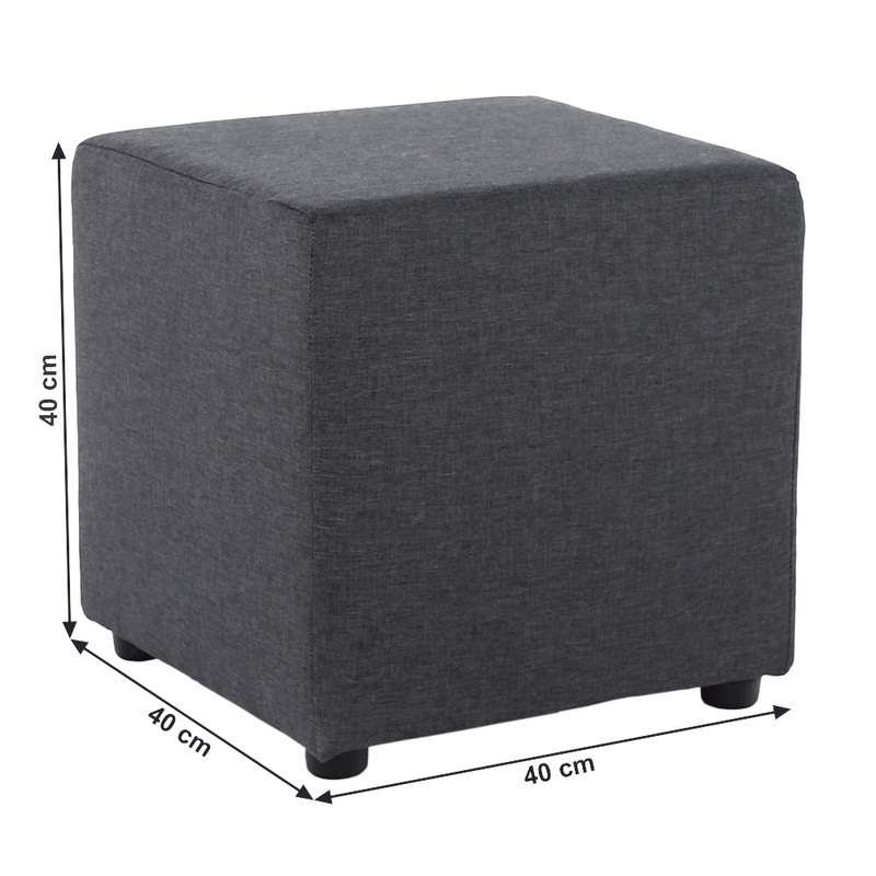 Casa si Gradina - Mobilier - Scaune si fotolii - Tabureti - Taburet, gri, BRAULIO - Infinity.ro