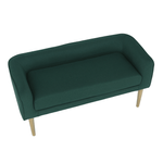 Casa si Gradina - Mobilier - Canapele si coltare - Banchete - Banca, smarald/gold crom-auriu, HELNA - Infinity.ro