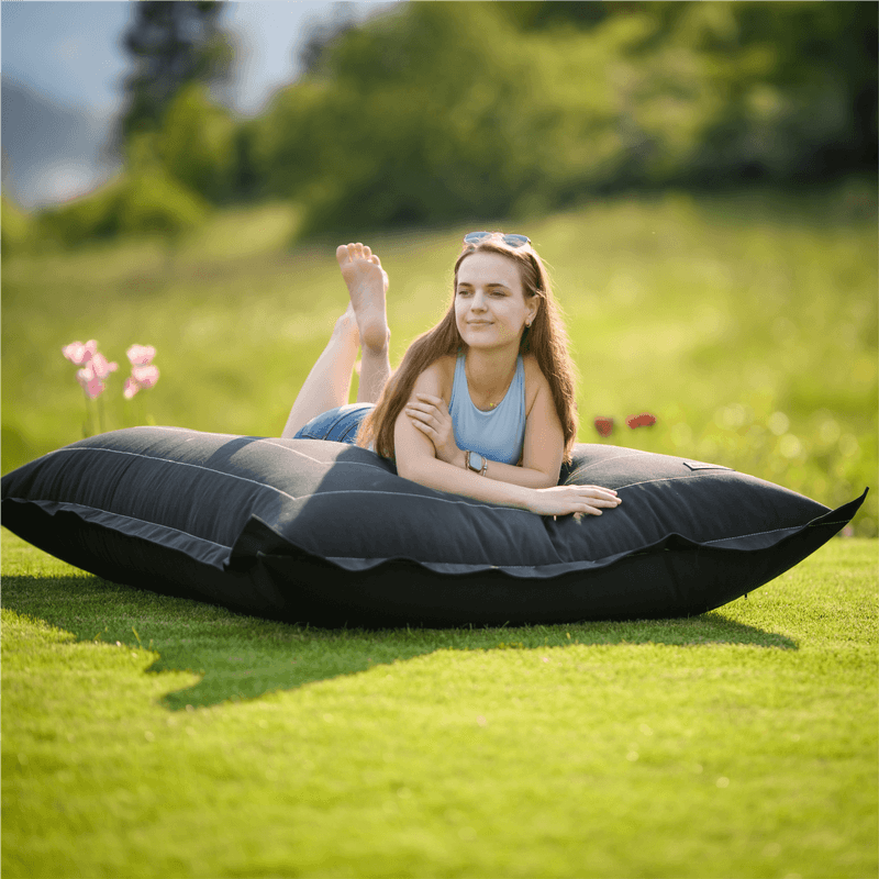 Casa si Gradina - Mobilier - Scaune si fotolii - Fotolii - Fotoliu tip sac, exterior, tesatura gri, BADYL - Infinity.ro