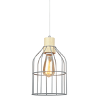 Casa si Gradina - Corpuri si surse de iluminat - Lustre si pendule - Lampa suspendata, gri / metal, ASTOK - Infinity.ro