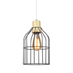 Casa si Gradina - Corpuri si surse de iluminat - Lustre si pendule - Lampa suspendata, neagra / metalica, ASTOK - Infinity.ro