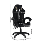 Casa si Gradina - Mobilier - Scaune si fotolii - Scaune - Scaun de birou / joc, gri / negru, JUKA - Infinity.ro