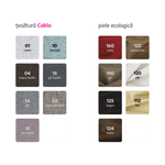 Casa si Gradina - Mobilier - Canapele si coltare - Coltare - Coltar in forma de U, piele ecologica, alb, model dreapta, BITER U - Infinity.ro