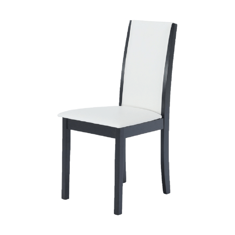 Casa si Gradina - Mobilier - Scaune si fotolii - Scaune - Scaun, wenge/piele eco alb, VENIS NEW - Infinity.ro
