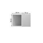 Casa si Gradina - Mobilier - Organizare si depozitare - Cutii depozitare - Cutie de depozitare, alb, SPRING ERR30 - Infinity.ro