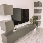 Casa si Gradina - Mobilier - Comode si corpuri - Comode - Comoda, grafit/negru, SPRING EK180 - Infinity.ro
