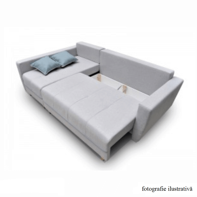 Casa si Gradina - Mobilier - Canapele si coltare - Coltare - Coltar, maro/maro deschis, dreapta, HAKAN - Infinity.ro